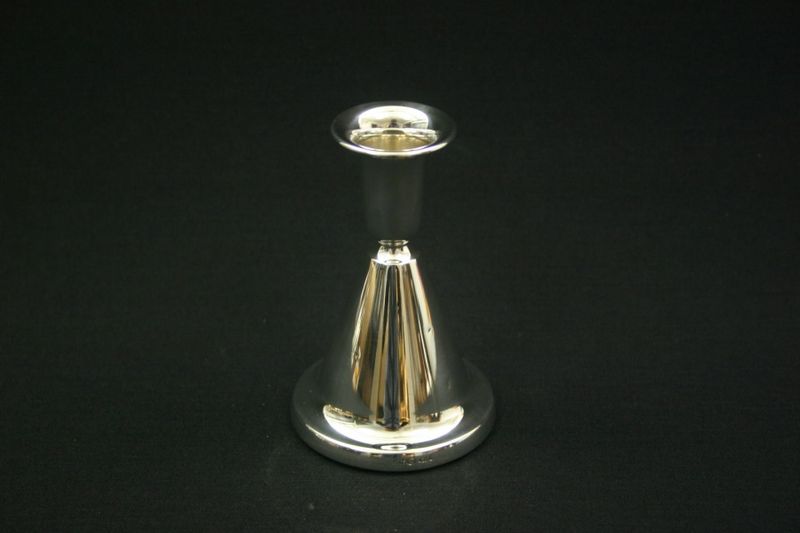 Sølv lysestake Klokke (431C) 10,5 cm