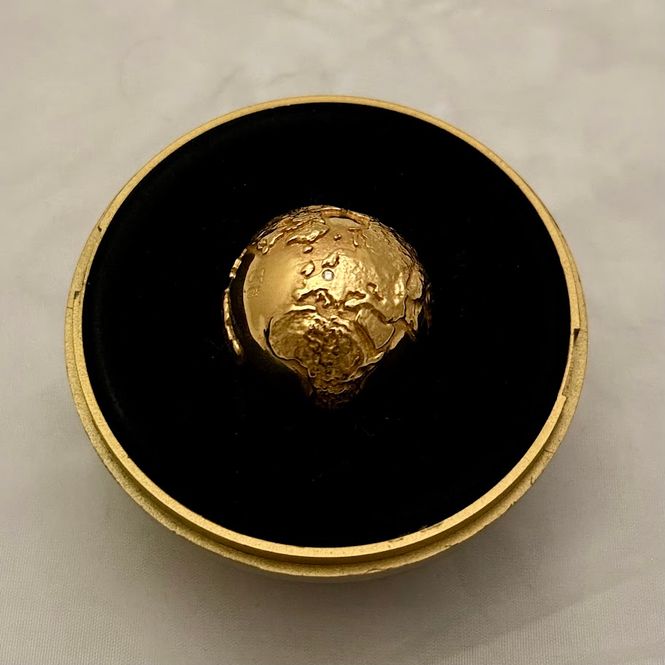 Hovedbilde 3D Golden Diamond Globe Coin - Poland