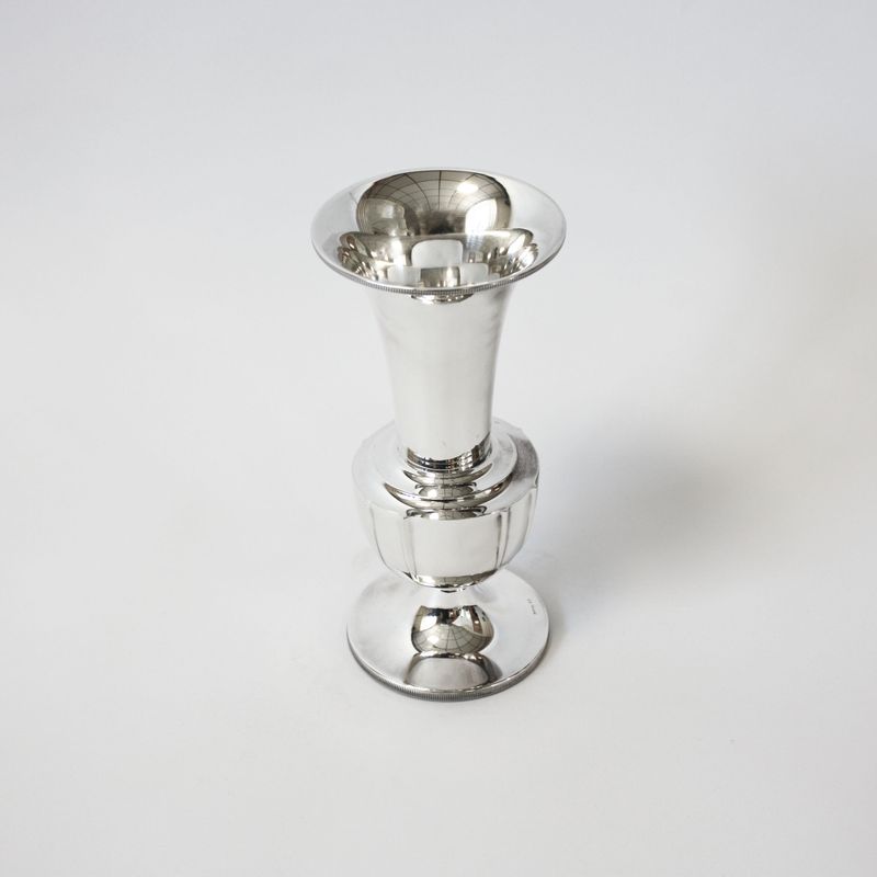 Blomsterbeger/pokal av sølv - medium